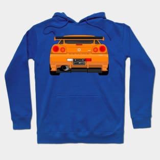 GTR R34 ORANGE Hoodie